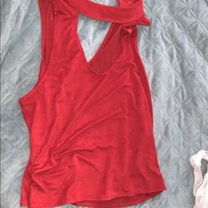 halter top with neck line